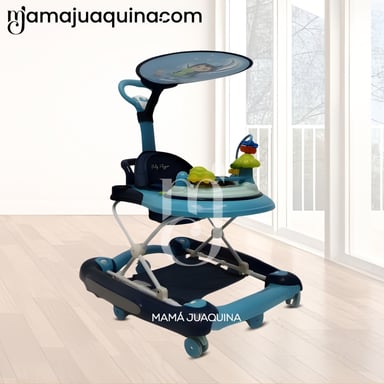 ANDADOR CON TABLERO MUSICAL «FIRST WALK II» BLUE - 3