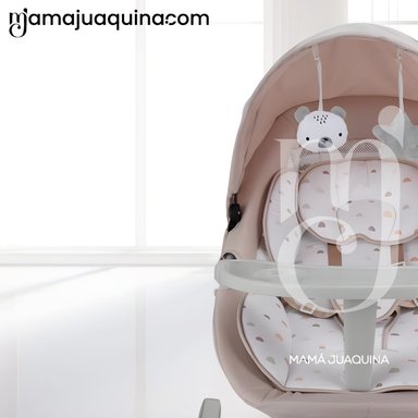 SILLA MECEDORA DIDÁCTICA «STAR II» CON BLUETOOTH BEIGE - 2