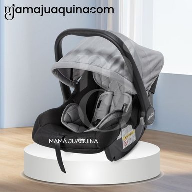 PORTABEBÉ DE LUJO «REMI» MANGO REGULABLE GRAY - 2