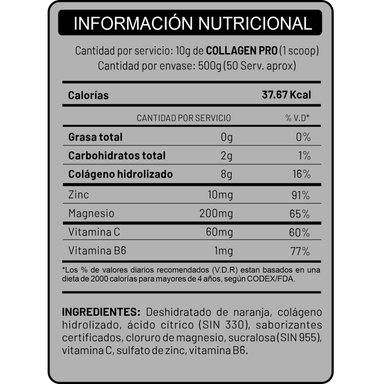 COLÁGENO UNIVERSE NUTRITION COLLAGEN PRO SANDÍA 500 G - 2