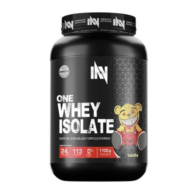 ONE WHEY ISOLATE 1.100GR - INN PROTEÍNA ISOLATADA VAINILLA - 2
