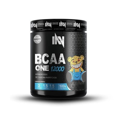 BCAA ONE 12000 500 GR AMINOÁCIDOS INN NARANJA + SHAKER - 2