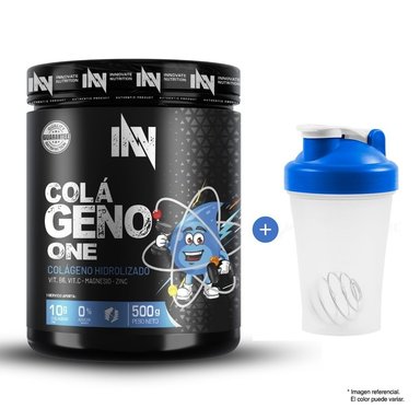 COLLAGEN HIDROLIZADO INN 500 GRAMOS FRUIT PUNCH - 1