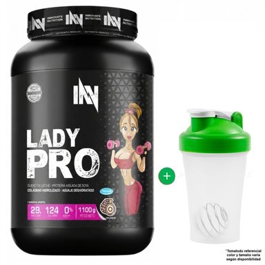 LADY PRO 1.1KG INN VAINILLA + SHAKER - 1