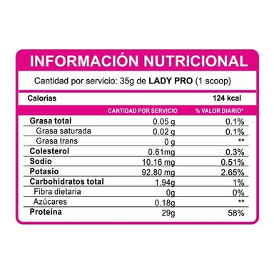 LADY PRO 1.1KG INN VAINILLA + SHAKER - 3