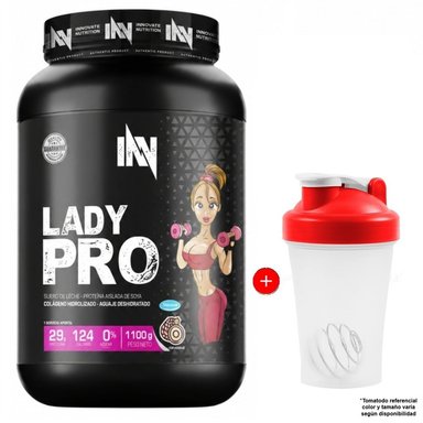 LADY PRO 1.1KG INN CHOCOLATE + SHAKER - 1