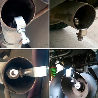 SILBATO TUBO DE ESCAPE SIMULADOR TURBO AUTO MOTO - 5