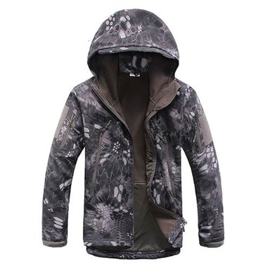 CHAQUETA UNISEX LIMBO PIEL TIBURÓN TÁCTICA CASACA CAMPING TREKKING INVIERNO CAMUFLADA - 2