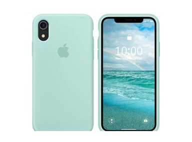 CASE IPHONE X XS FUNDA SILICONE TURQUESA - 1