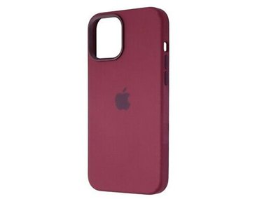 CASE IPHONE 11 PRO MAX FUNDA SILICONE GUINDA - 1