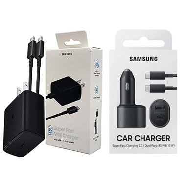 CARGADOR SAMSUNG 45W + AUTO 45W ORIGINAL - 1