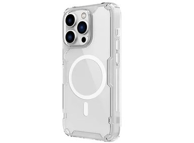CASE IPHONE 13 PRO NILLKIN NATURE PRO TPU MAGNÉTICO MAGSAFE TRANSPARENTE - 1
