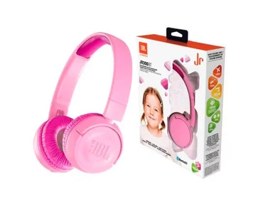 AUDÍFONOS JBL ON-EAR -JR300BT BLUETOOTH KIDS ROSA - 1