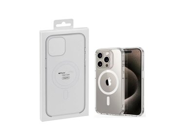 CASE IPHONE 15 PRO MAX MAGSAFE TRANSPARENTE - 1