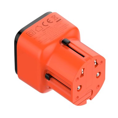 ADAPTADOR DE VIAJE UNIVERSAL LDNIO Q2420 DE 45W PUERTOS USB Y TIPO C - 3
