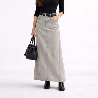MAXIFALDA PARA MUJER COTTONS JEANS NEYDA - 1