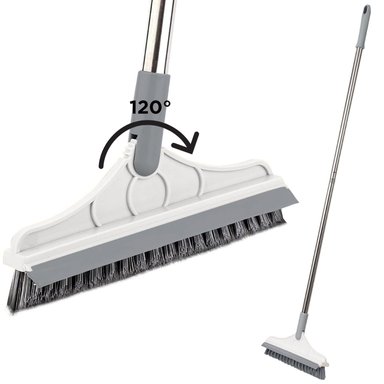ESCOBA CEPILLO DE LIMPIEZA SECADOR 2EN1 ROTACIÓN 120° BL C16 - 1