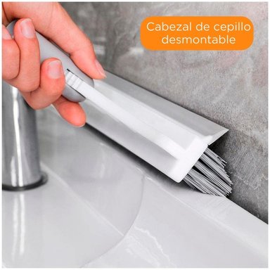 ESCOBA CEPILLO DE LIMPIEZA SECADOR 2EN1 ROTACIÓN 120° BL C16 - 4