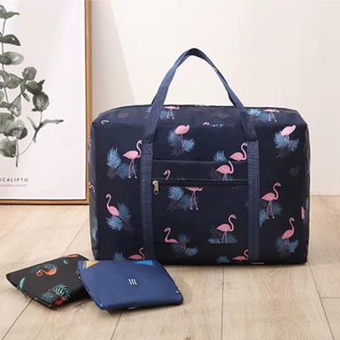 BOLSO DE VIAJE DEPORTIVO PLEGABLE IMPERMEABLE FLAMENCO A 855B - 5