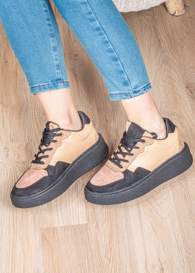 ZAPATILLA CANCUN - NÉBULA - BEIGE ROSADO - 4