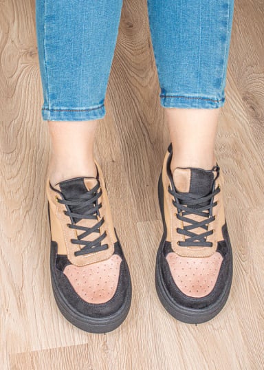 ZAPATILLA CANCUN - NÉBULA - BEIGE ROSADO - 5