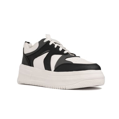 ZAPATILLA RUAN - NÉBULA - BLANCO NEGRO - 2