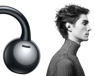 AUDÍFONOS HUAWEI INALAMBRICOS FREECLIP BLUETOOTH NEGRO - 3
