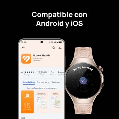 SMARTWATCH HUAWEI WATCH 5 42MM BLANCO | ESIM Y GPS | X-TAP - 6