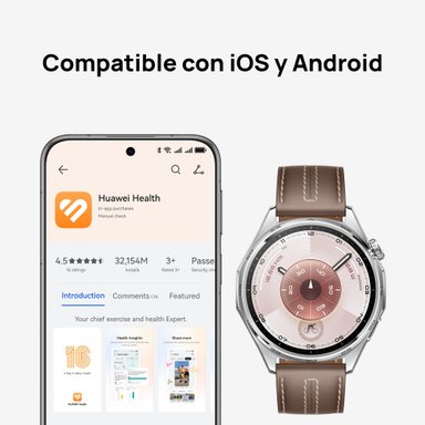 SMARTWATCH HUAWEI WATCH GT 6 46MM - GRIS | BATERÍA HASTA 21 DÍAS* | BIENESTAR EMOCIONAL - 8