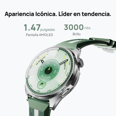 SMARTWATCH HUAWEI WATCH GT 6 46MM - VERDE | BATERÍA HASTA 21 DÍAS* | BIENESTAR EMOCIONAL - 5