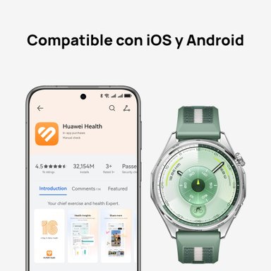 SMARTWATCH HUAWEI WATCH GT 6 46MM - VERDE | BATERÍA HASTA 21 DÍAS* | BIENESTAR EMOCIONAL - 8