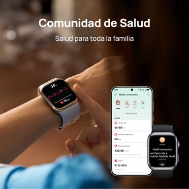 SMARTWATCH HUAWEI WATCH D2 | AZUL | MONITOREO DE PRESIÓN ARTERIAL - 2