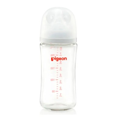 BIBERÓN PIGEON VIDRIO 240ML ANTICÓLICO Y LIBRE DE BPA - 8