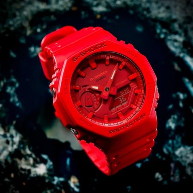 RELOJ HOMBRE ANÁLOGO GA-2100-4ADR - 4