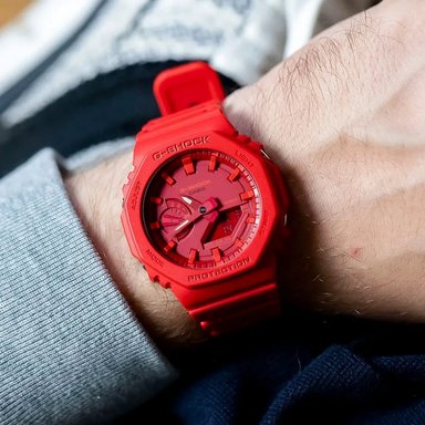 RELOJ HOMBRE ANÁLOGO GA-2100-4ADR - 5