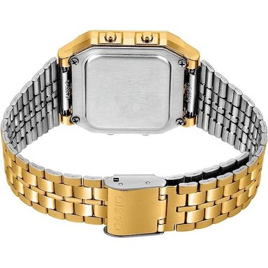 RELOJ CASIO HOMBRE DIGITAL A500WGA-9DF DORADO - 2