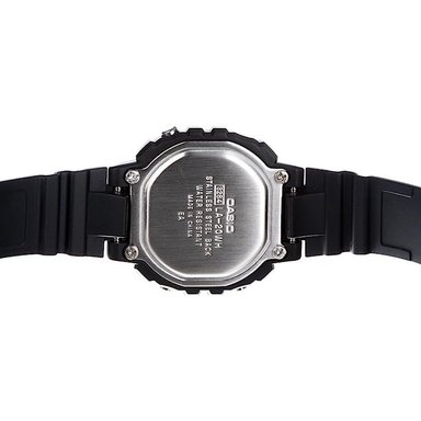 RELOJ CASIO MUJER DIGITAL LA-20WH-4ADF NEGRO - 4
