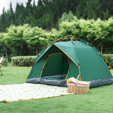 CARPA PLEGABLE 3 A 4 PERSONAS IMPERMEABLE CAMPING VIAJE TREKKING - 6