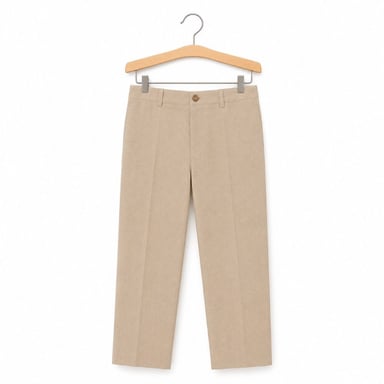 CONJUNTO BAUTIZO BEIGE TRAJE FORMAL PANTALÓN, CHALECO Y CORBATA - 6