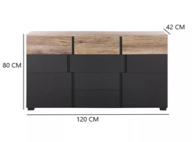 COMODA 73 EXPERIENCE DINAMARCA 8 CAJONES MULTICOLOR - 3