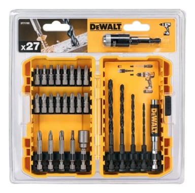 TALADRO PERCUTOR 1/2 20V XR 65NM DEWALT + SET 27 PIEZAS - 3
