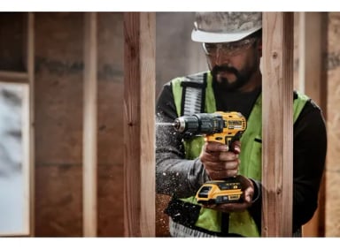 TALADRO PERCUTOR 1/2 20V XR 65NM DEWALT + SET 27 PIEZAS - 6