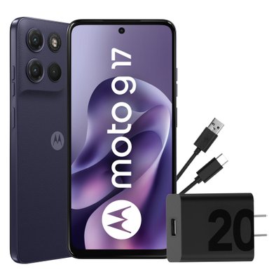 CELULAR MOTOROLA MOTO G17 256GB 4GB ARÁNDANO - 1