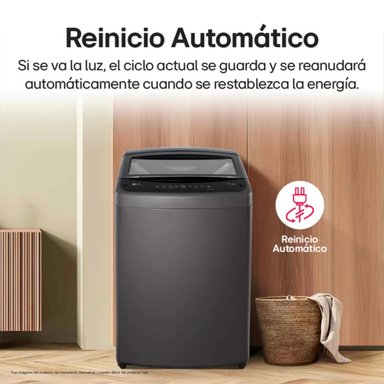 LAVADORA LG 13 KG WT13BVTB NEGRO - 8