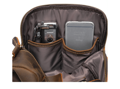 MORRAL ARMUZ 3552 CUERO CAFÉ VACUNO - 3