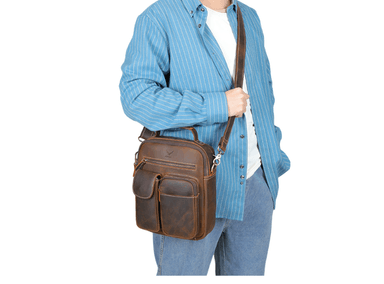 MORRAL ARMUZ 3552 CUERO CAFÉ VACUNO - 5