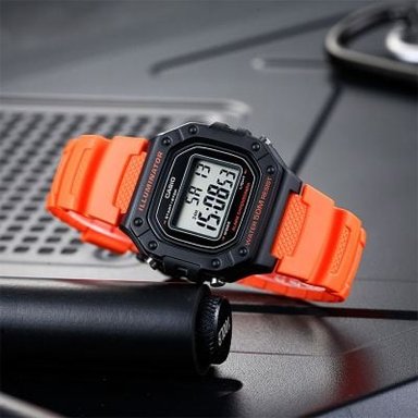 RELOJ CASIO HOMBRE DIGITAL W-218H-4B2V - 4