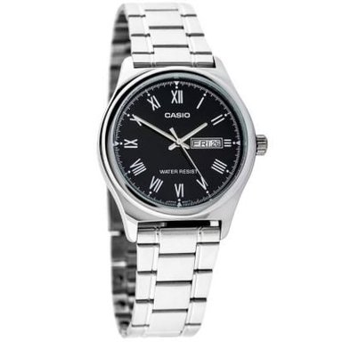 RELOJ CASIO HOMBRE ANÁLOGO MTP-V006D-1B PLATEADO - 2