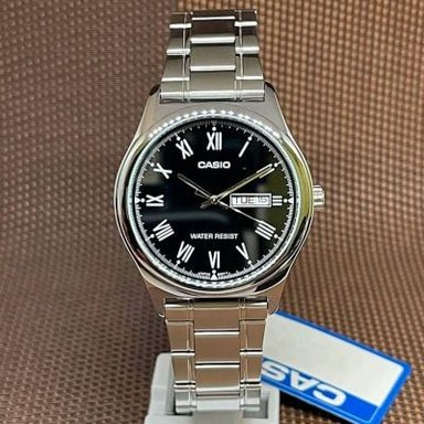 RELOJ CASIO HOMBRE ANÁLOGO MTP-V006D-1B PLATEADO - 4