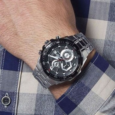 RELOJ CASIO HOMBRE ANÁLOGO EDIFICE EFR-539D-1AV - 5